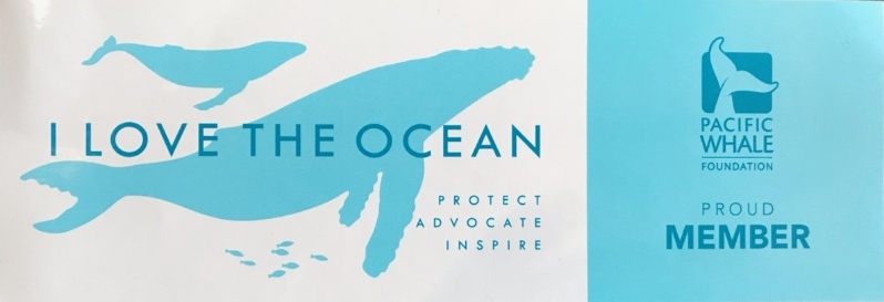 "I Love the Ocean" Sticker